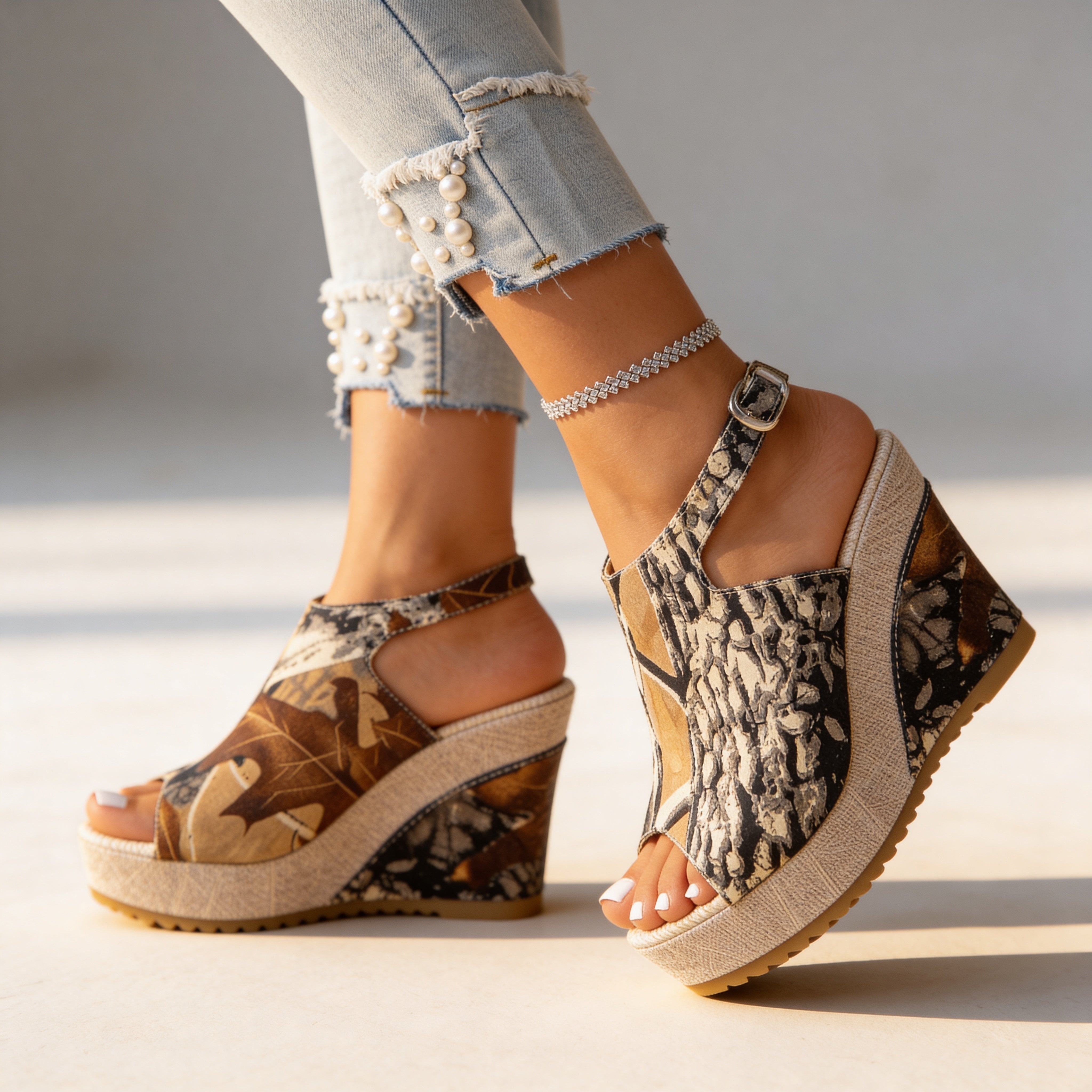 Cassidy Leaf Trial Heels