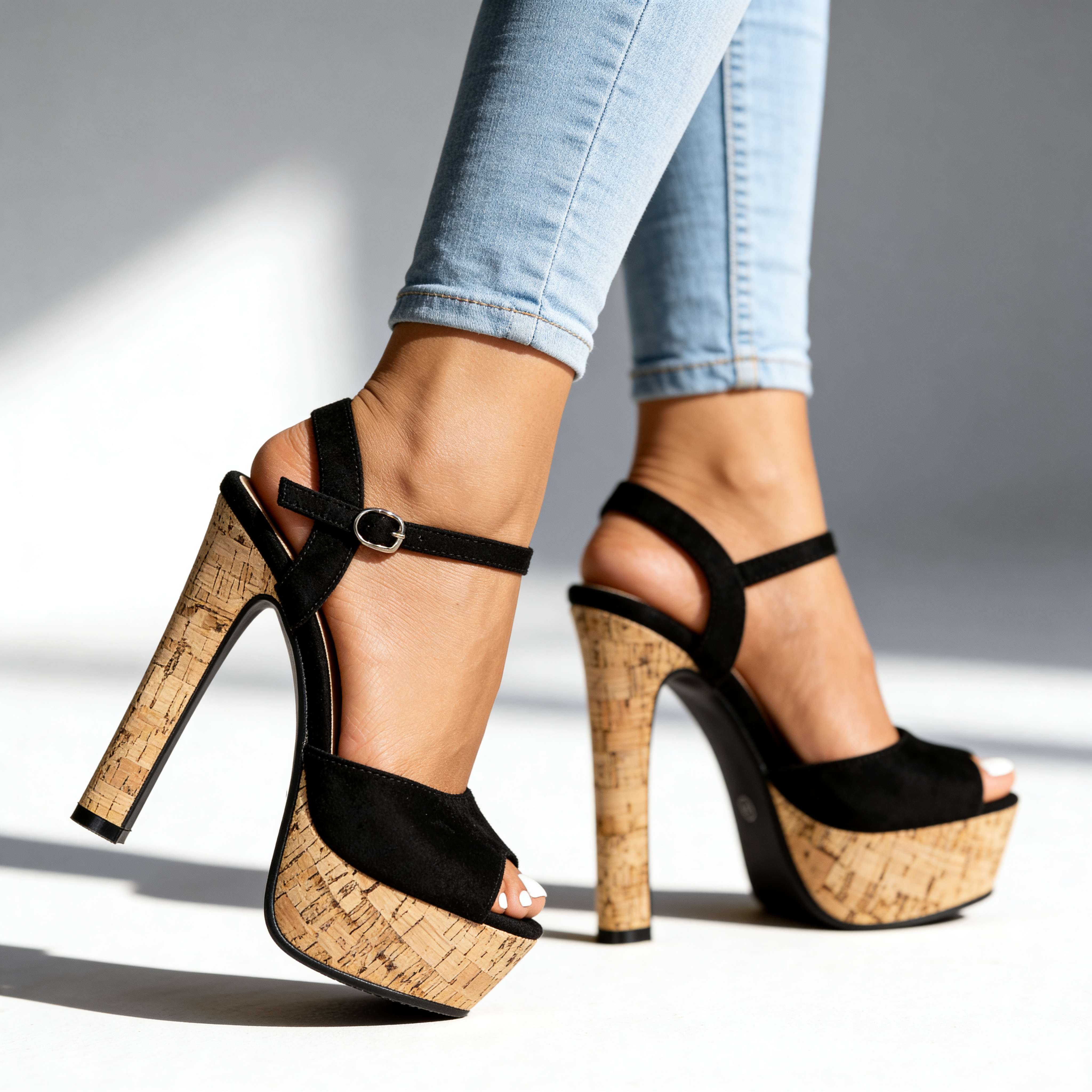 Daniella Open Toe Heels