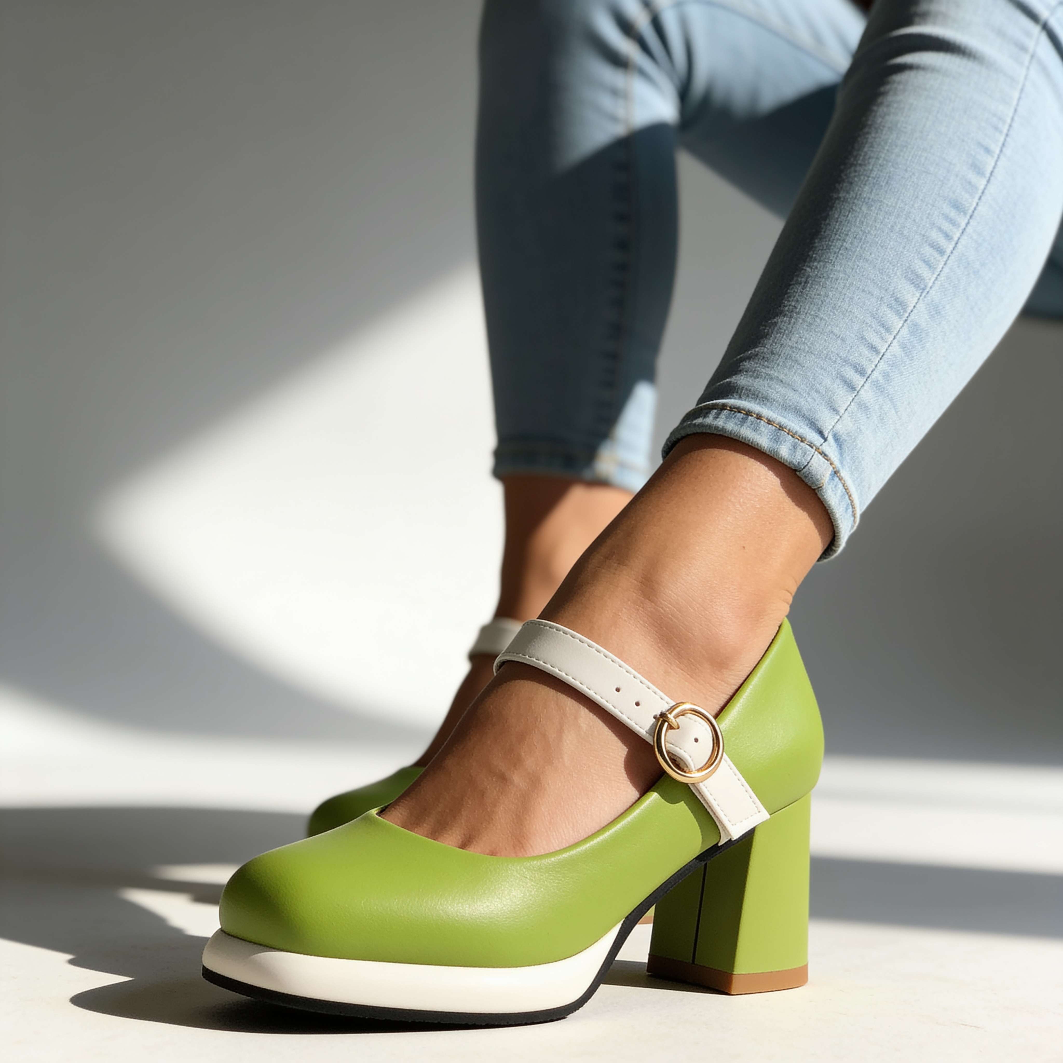 Jasmine Buckle Loafers