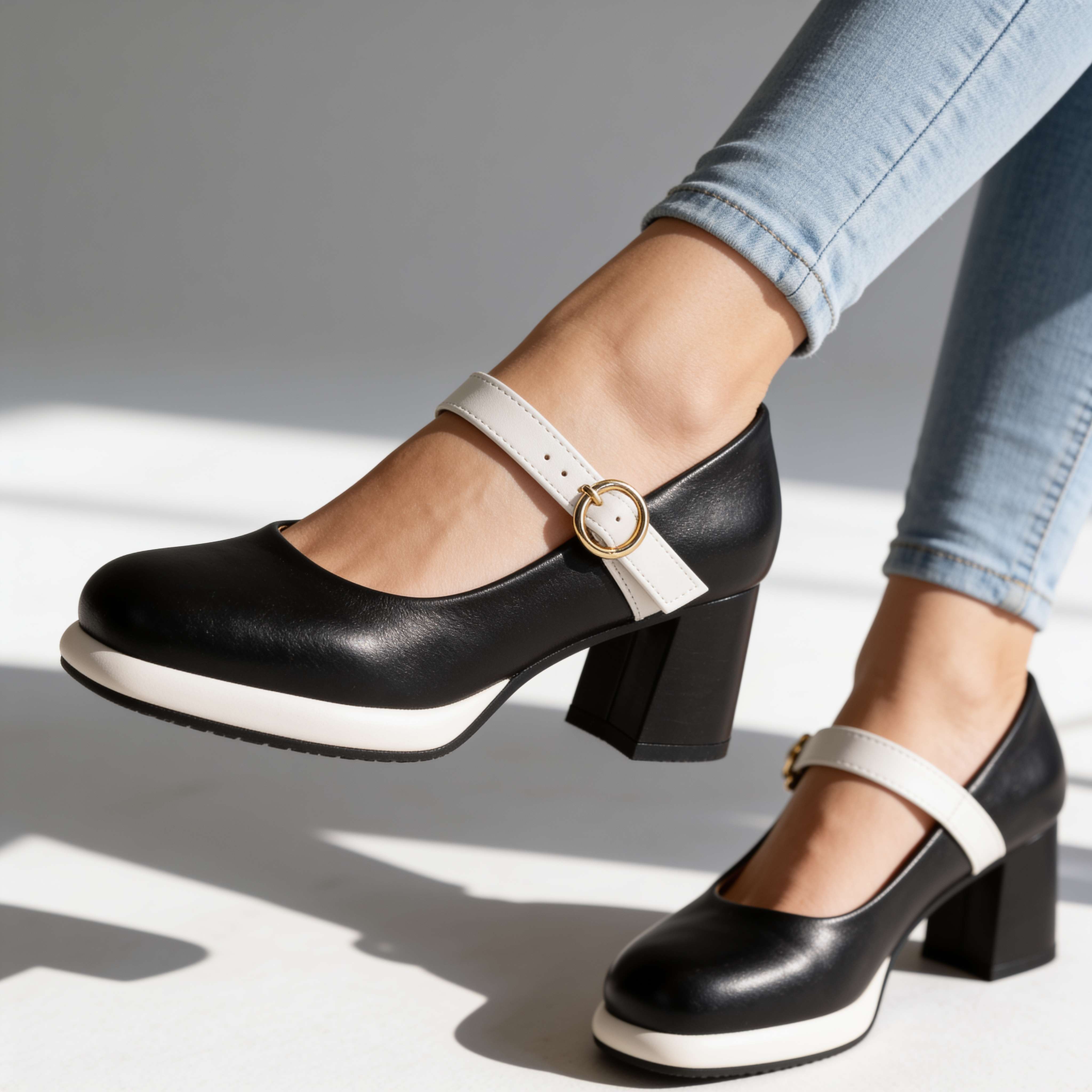 Jasmine Buckle Loafers