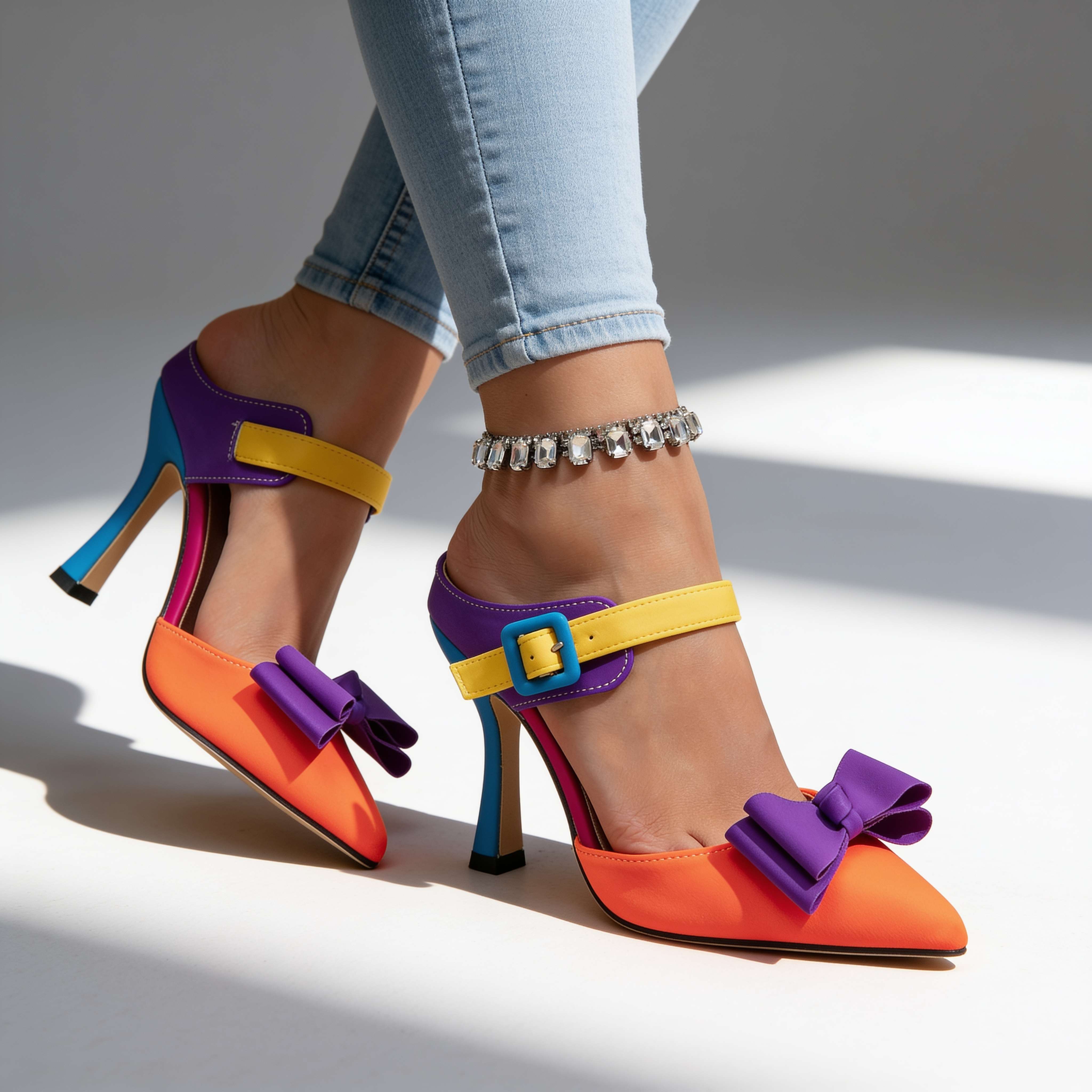 Ashley Retro Heels
