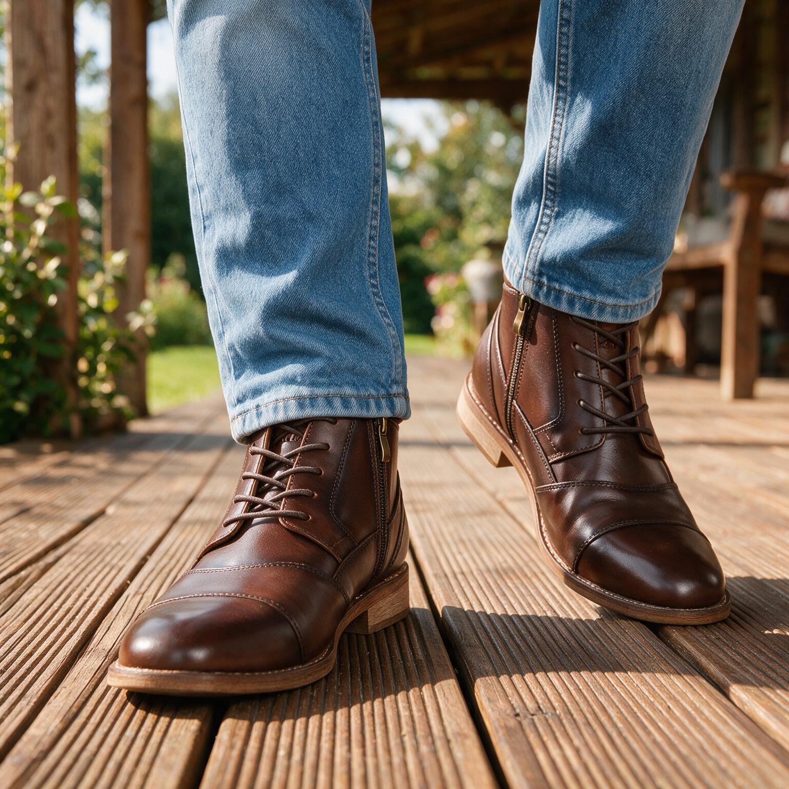 Waylon Walker Leather Boots