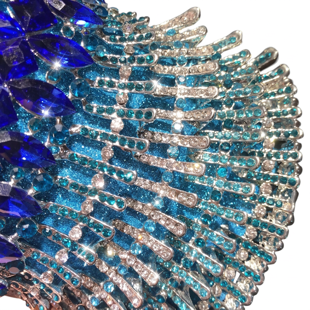 Wings Crystal Clutch  - By Qivii