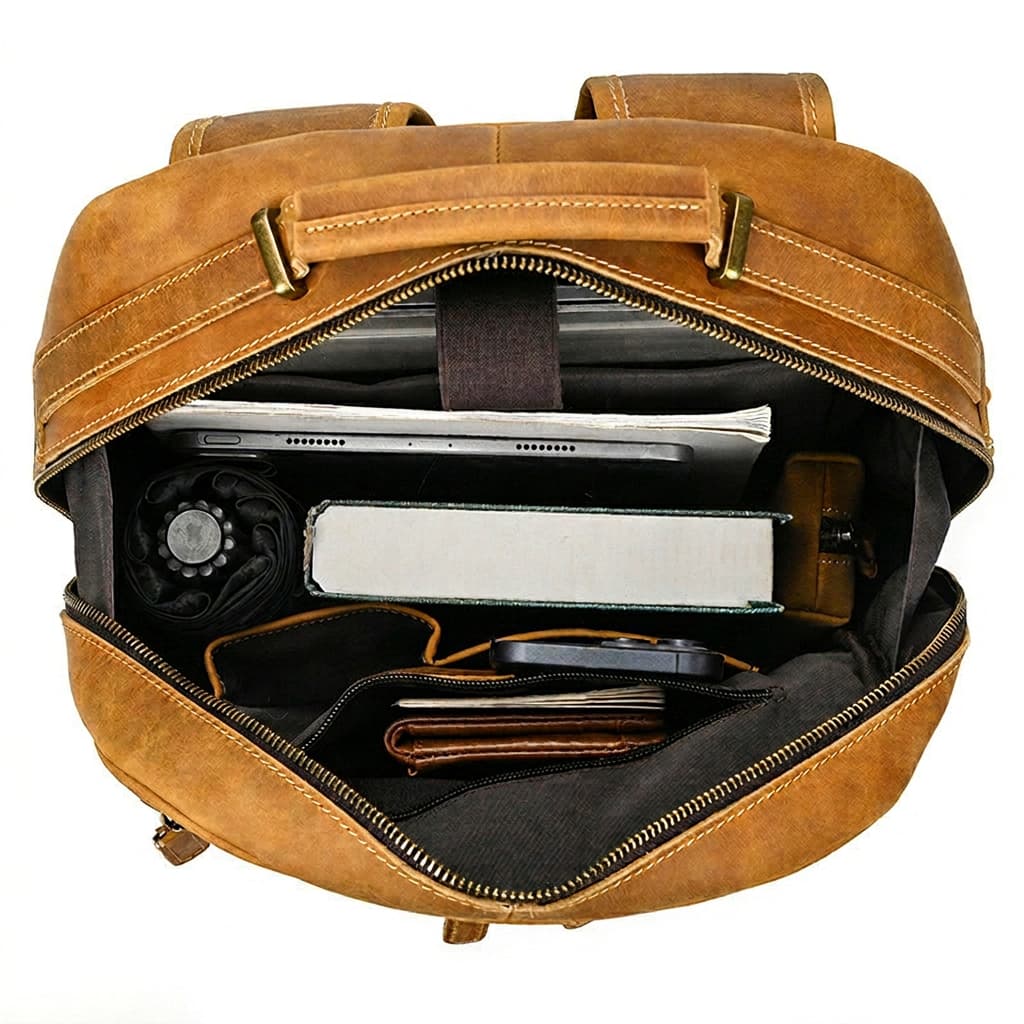 Radnor Leather Laptop Backpack