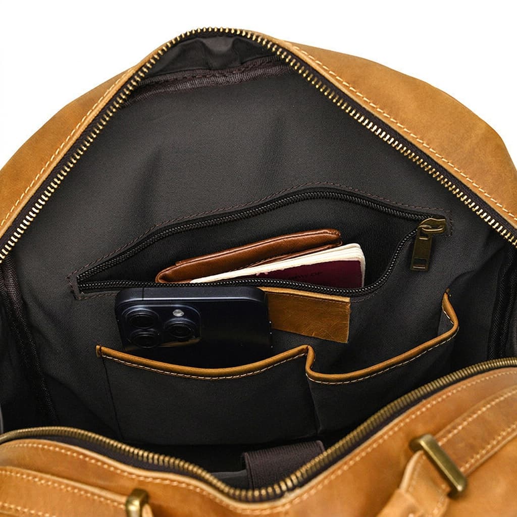 Radnor Leather Laptop Backpack