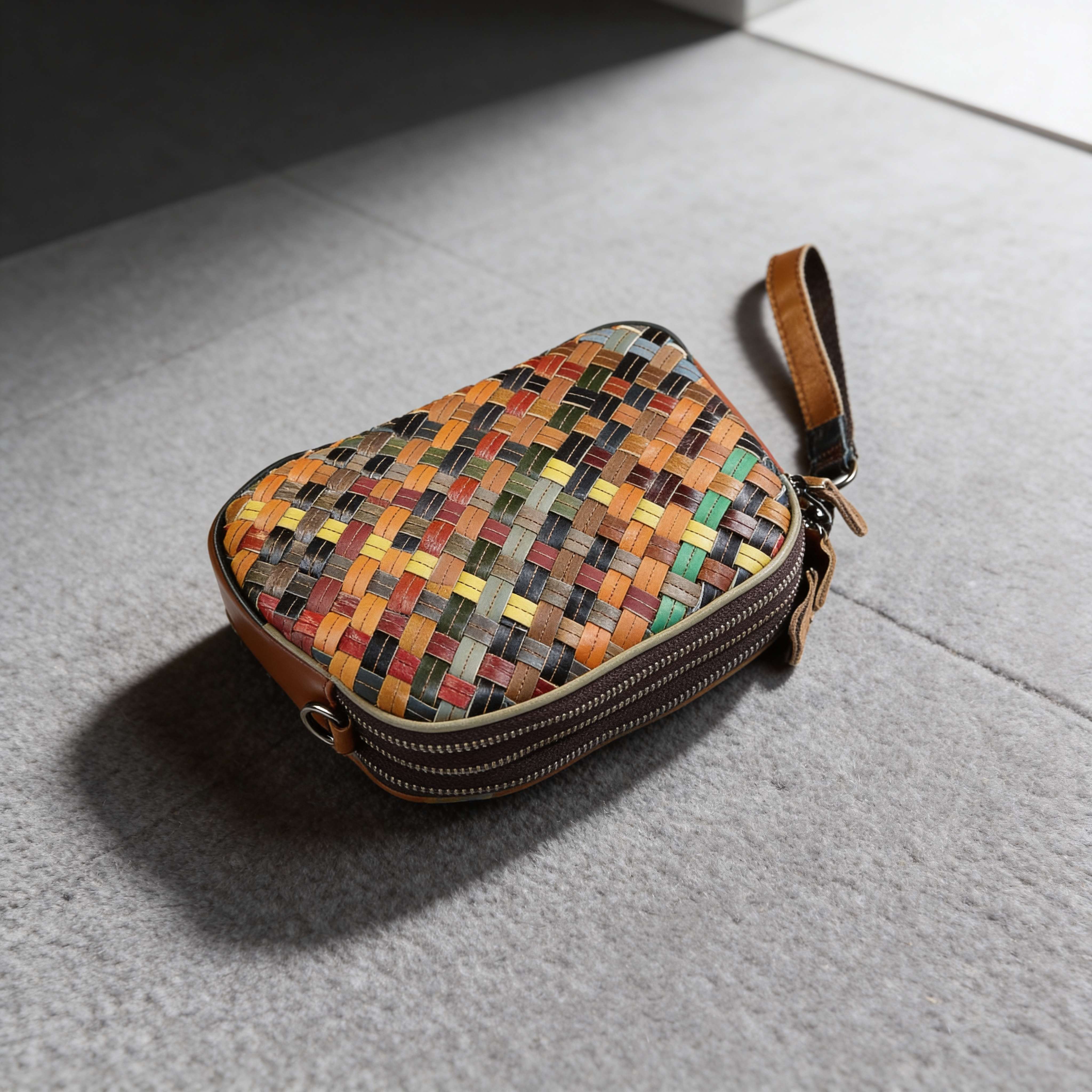 Delaney NY Woven Handbag