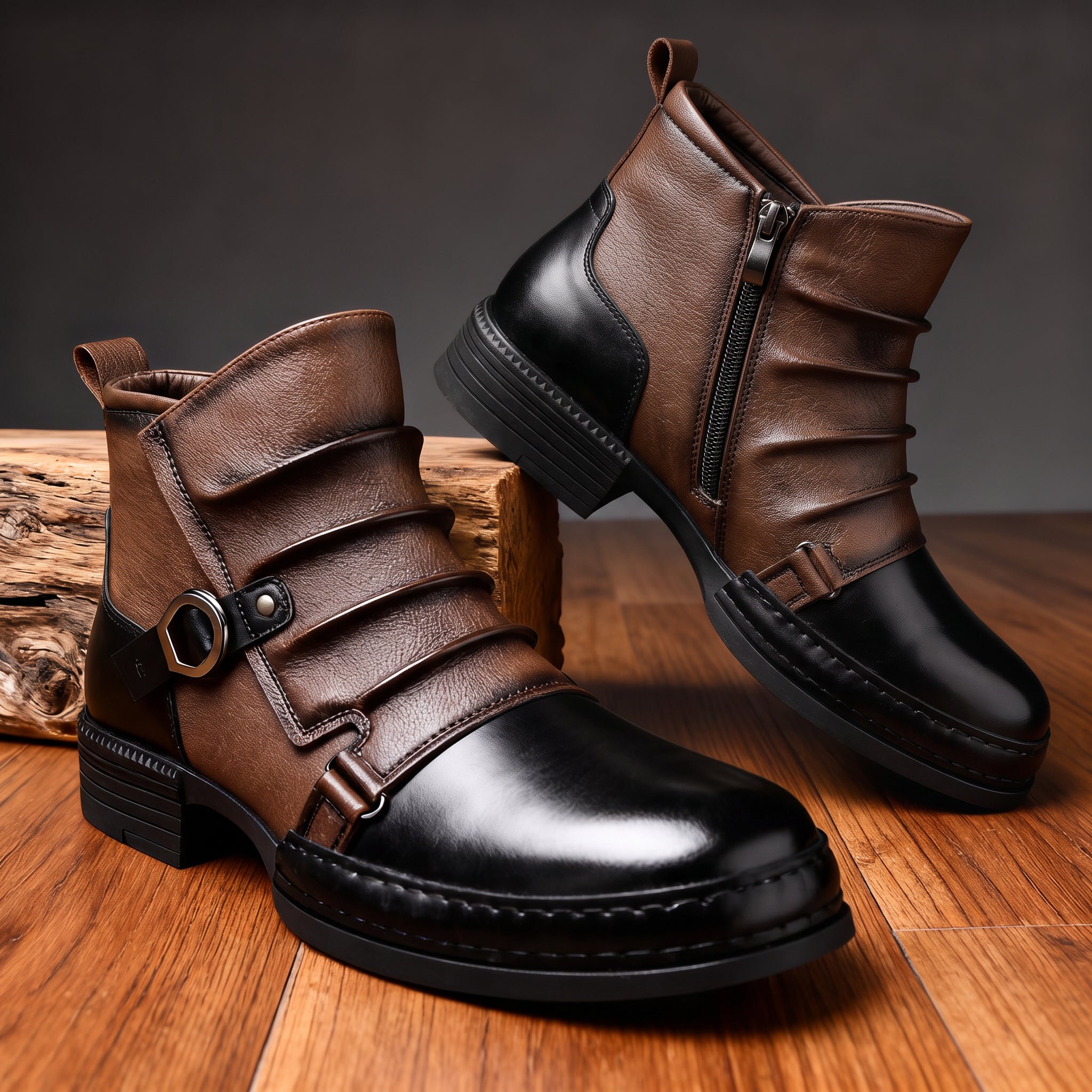 Andrew Morgan Buckle Boots