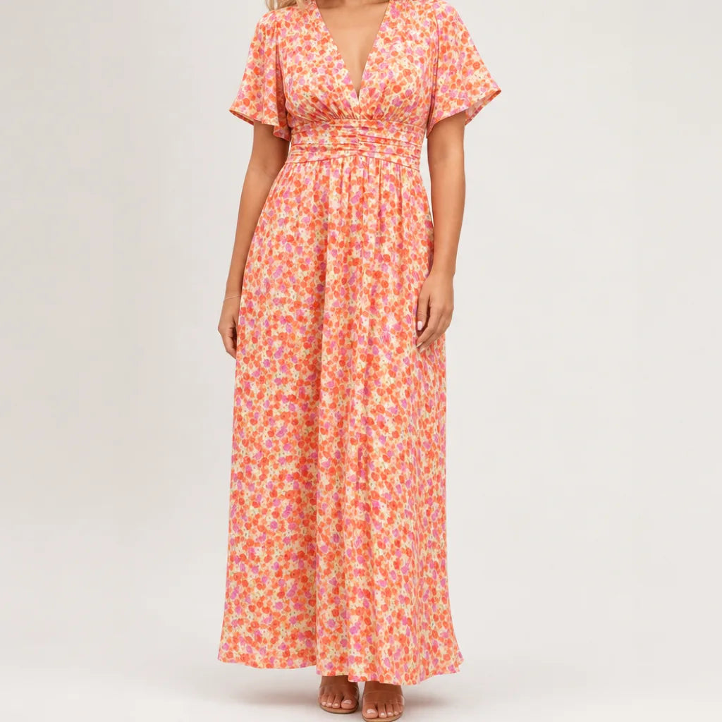 Marguerite | Womens Floral Maxi Dress