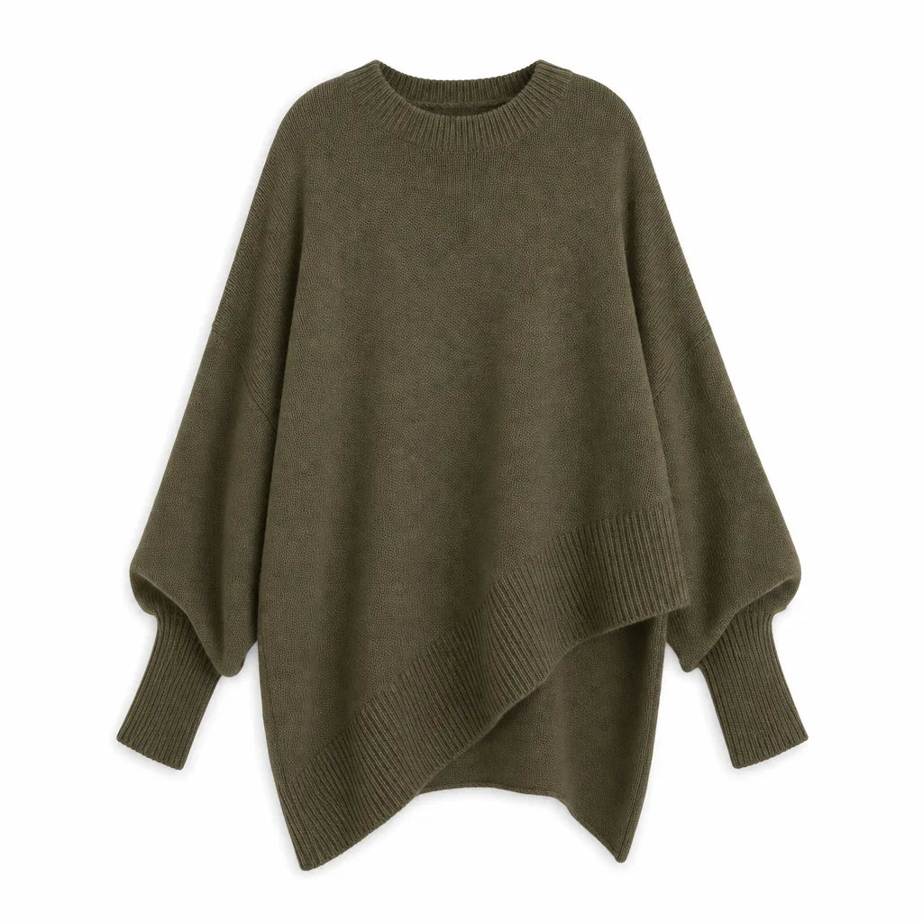 Marguerite Oversized Crew Sweater