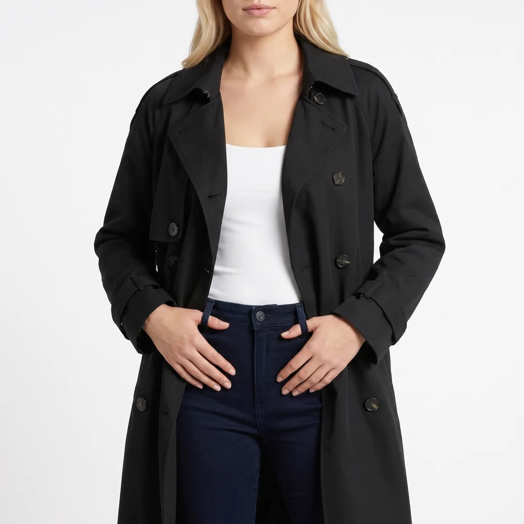 Marguerite | Women's Oversized Long Trench Coat