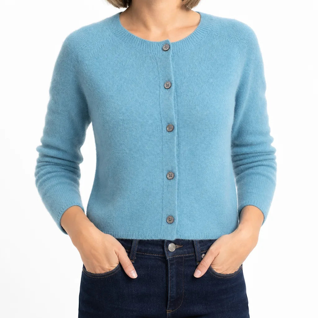 Marianne | Womens Knit Wool Cardigan Sweater