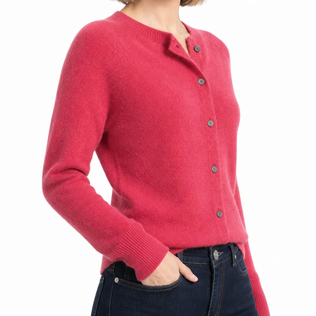 Marianne | Womens Knit Wool Cardigan Sweater