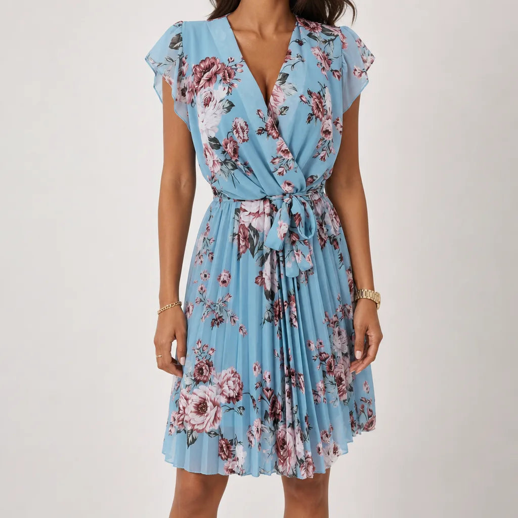 Marielle | Womens Fall Floral Boho Dress