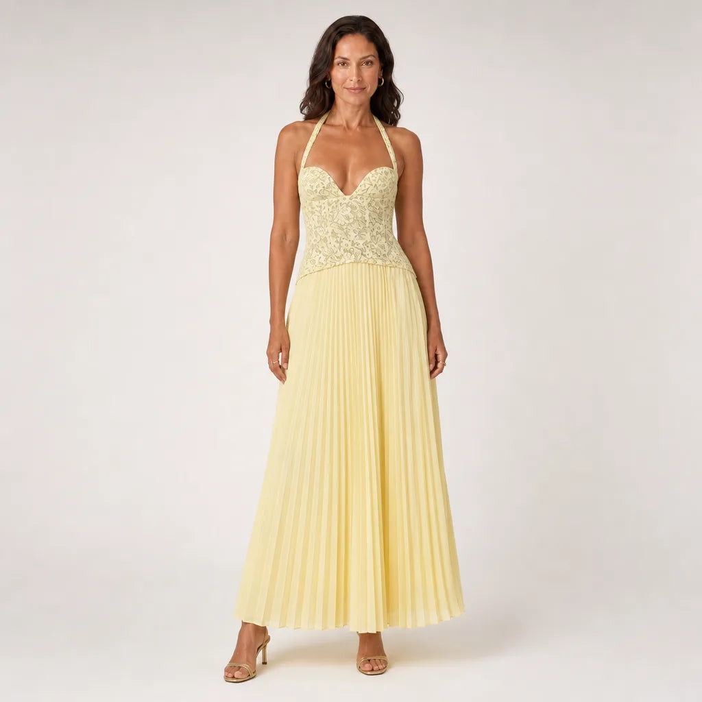 Marisol | Womens Homecoming Lace Maxi Dress