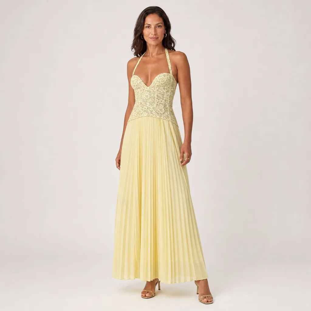 Marisol | Womens Homecoming Lace Maxi Dress