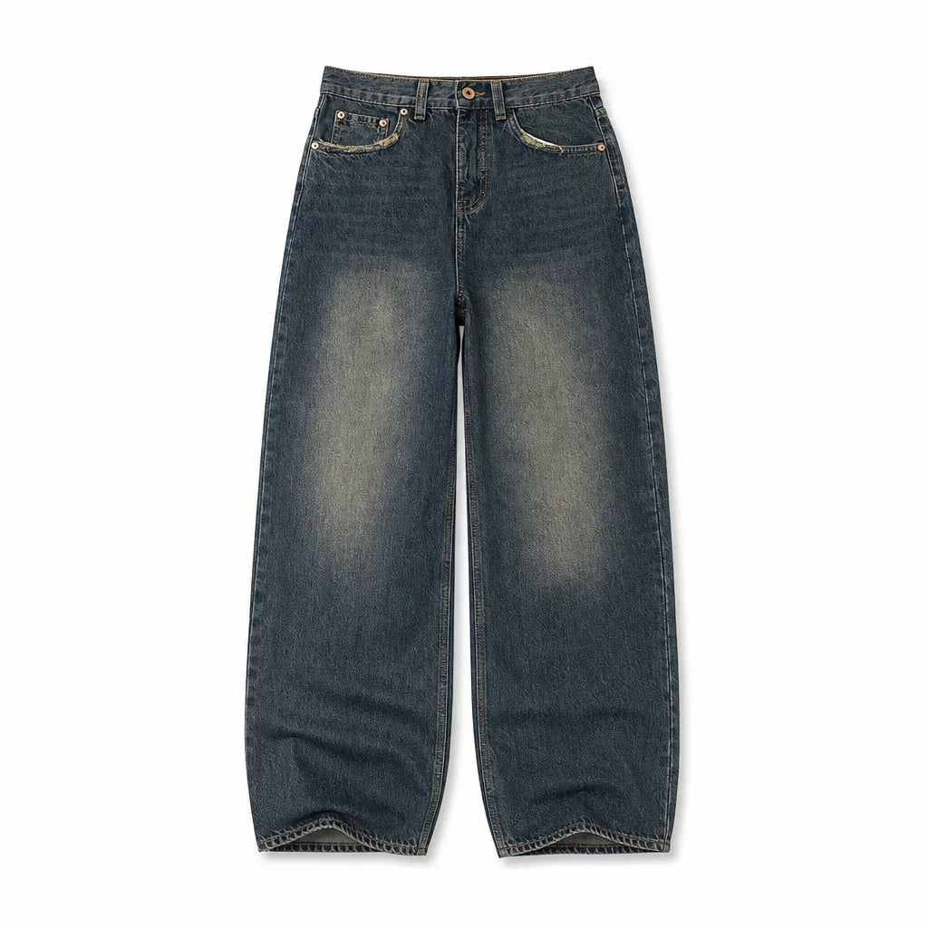 Marlowe | Womens Baggy Wide Leg Jeans