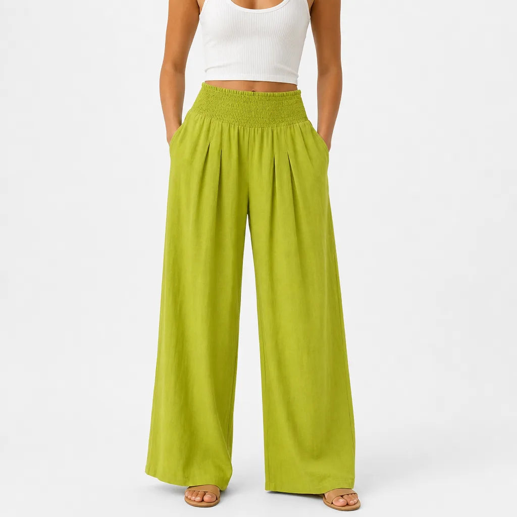 Marlowe High-Waist Palazzo Pants