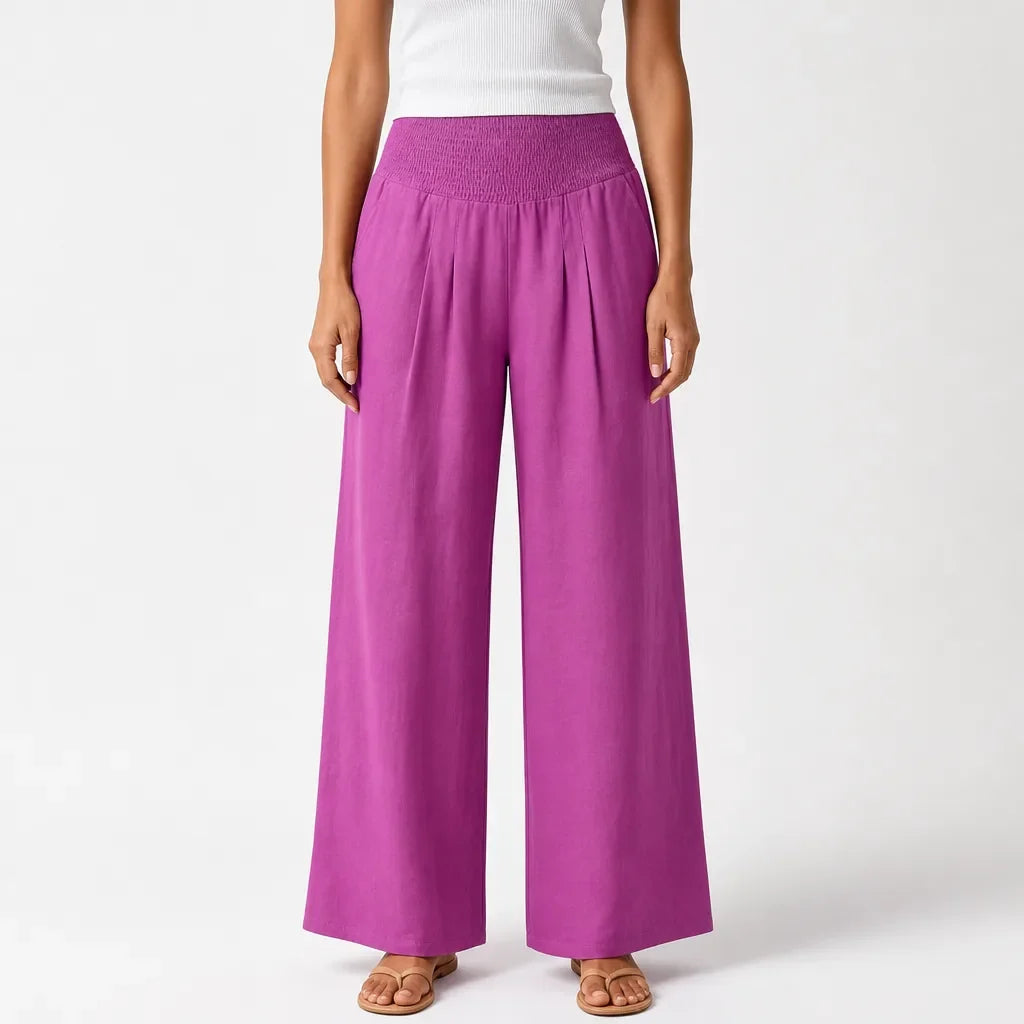 Marlowe High-Waist Palazzo Pants