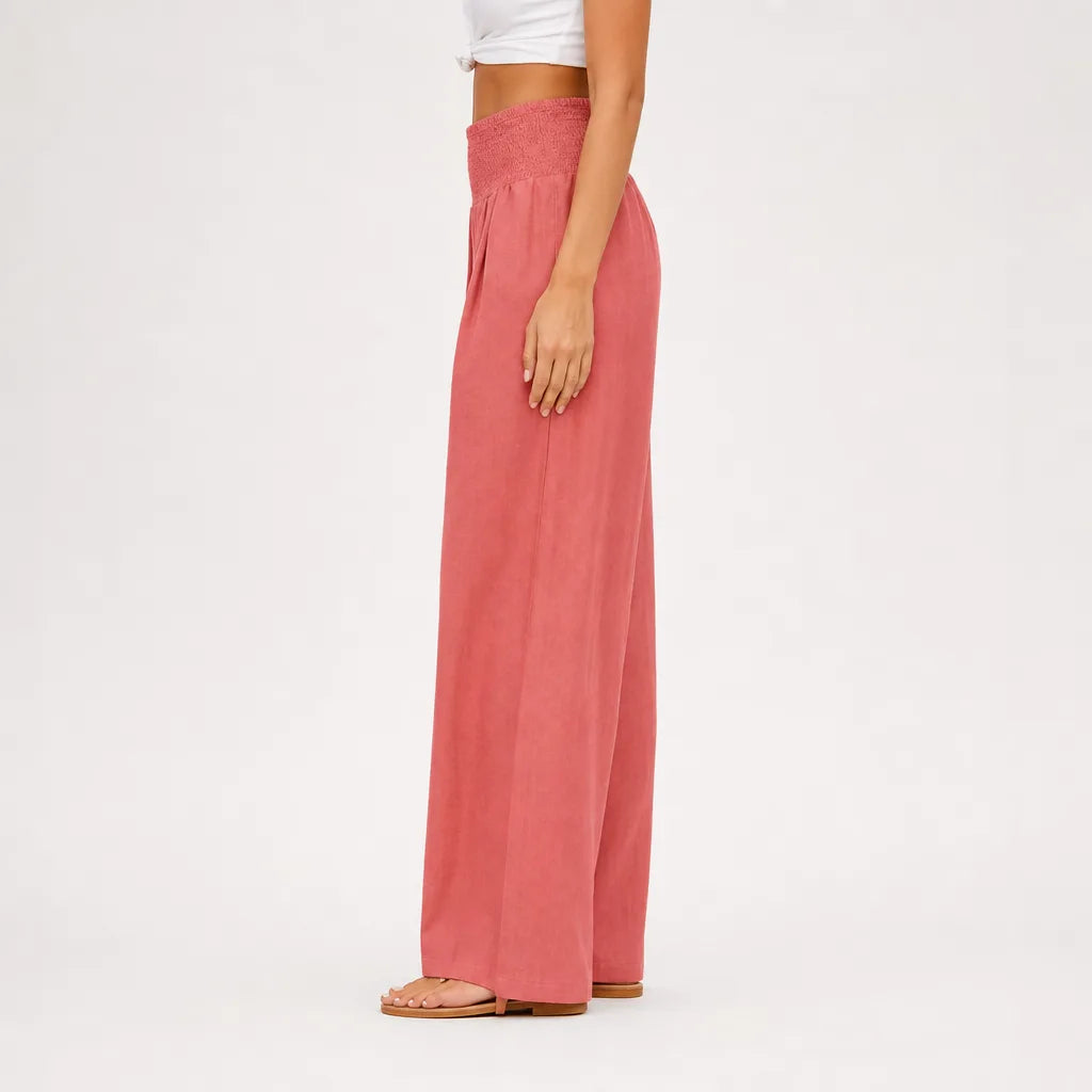 Marlowe High-Waist Palazzo Pants
