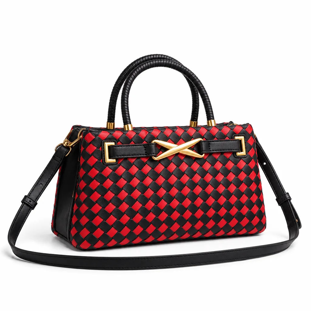 Maya Woven Shoulder Bag