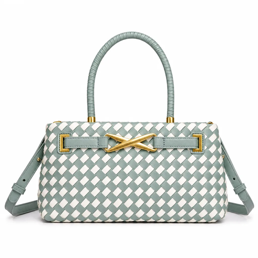 Maya Woven Shoulder Bag