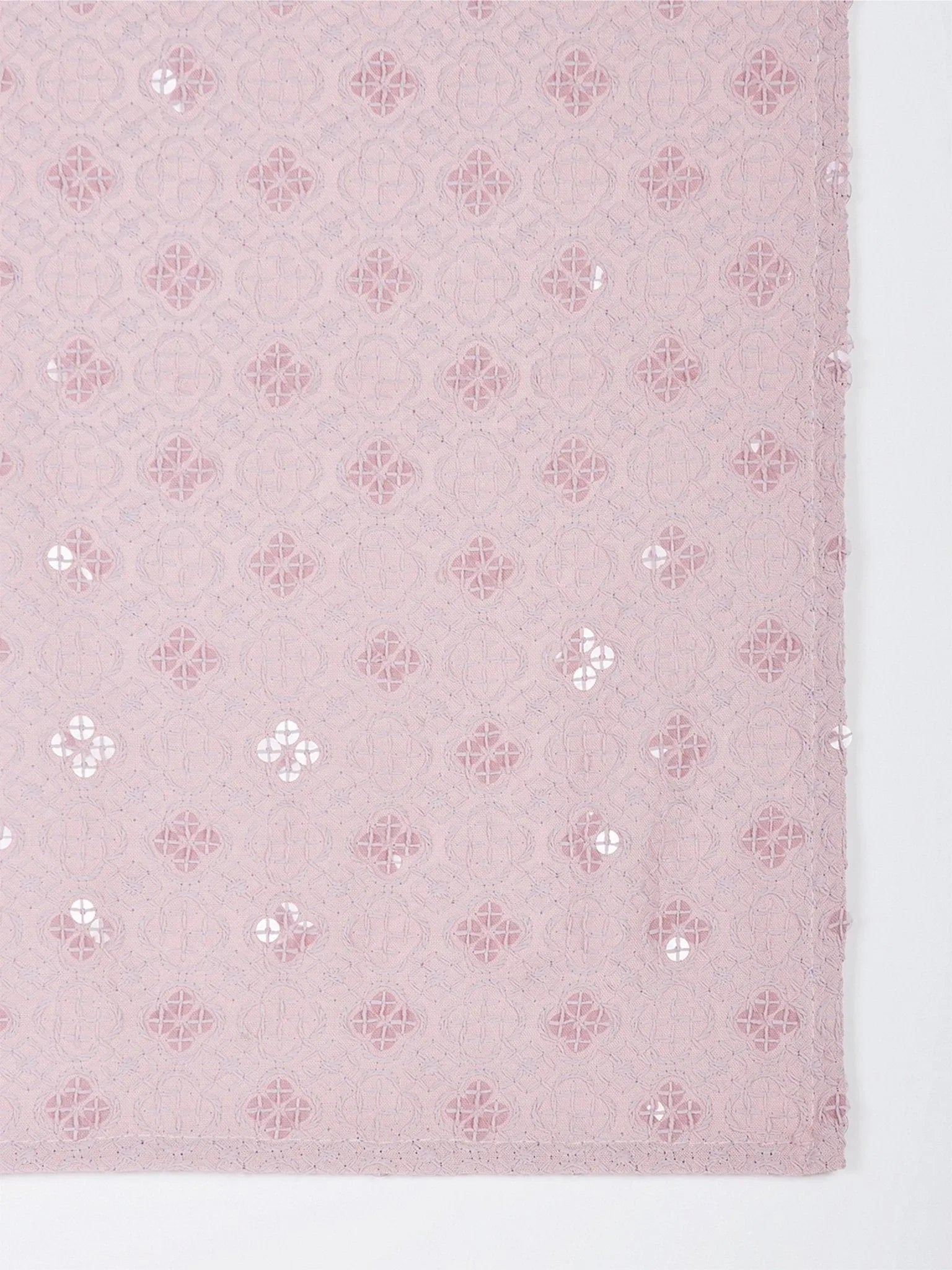 Men Silk Blend Embroidered Dupatta