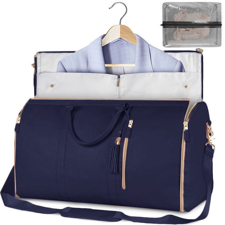 Men's and Women's Large Capacity Folding Suit Travel Duffle Bag  - By Qivii