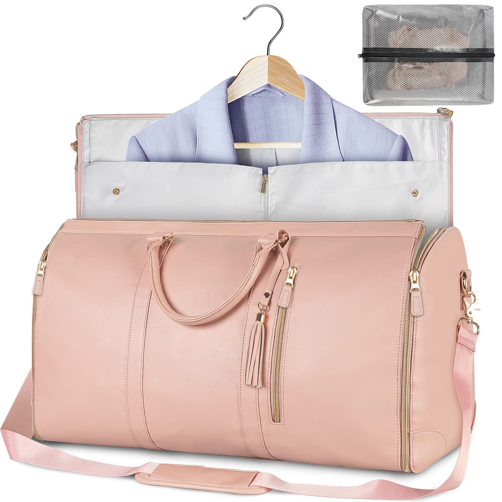 Men's and Women's Large Capacity Folding Suit Travel Duffle Bag  - By Qivii