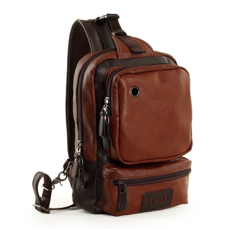 Men's Casual Shoulder Crossbody Bag  - By Qivii