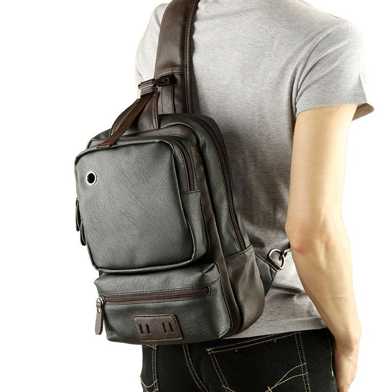 Men's Casual Shoulder Crossbody Bag  - By Qivii