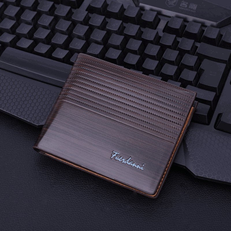 Men's Embossed Multi-Card Wallet  - By Qivii