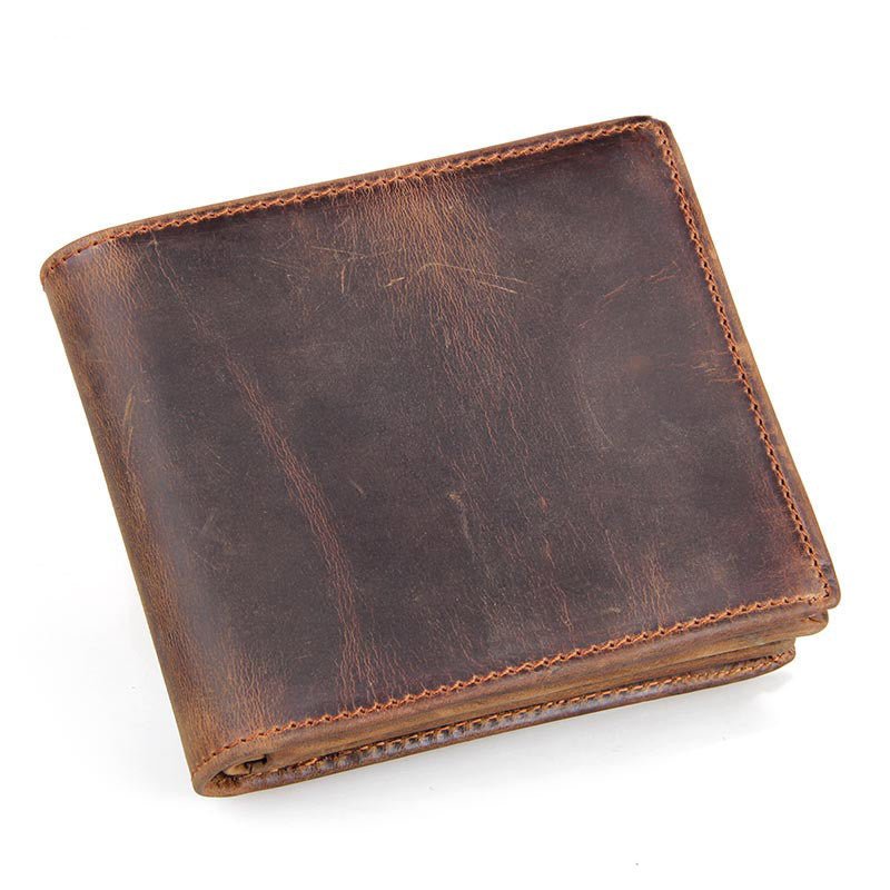 Men's Luxury Cowhide Leather Wallet  - By Qivii