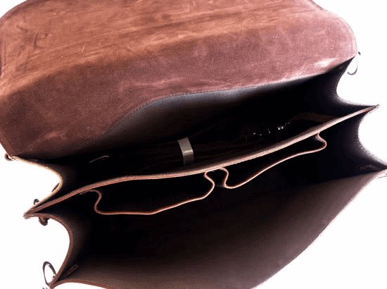 Men's Luxury Leather Travel Bag  - By Qivii