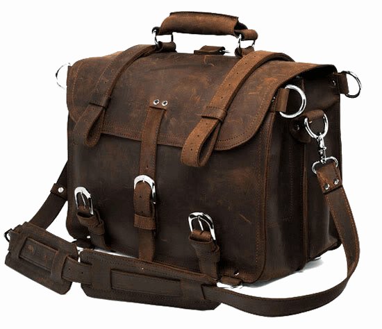 Men's Luxury Leather Travel Bag  - By Qivii