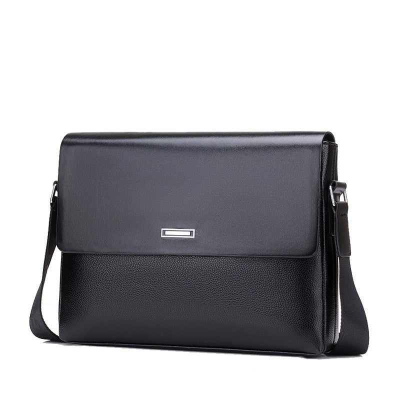 Men's Microfiber Synthetic Leather Messenger Bag  - By Qivii