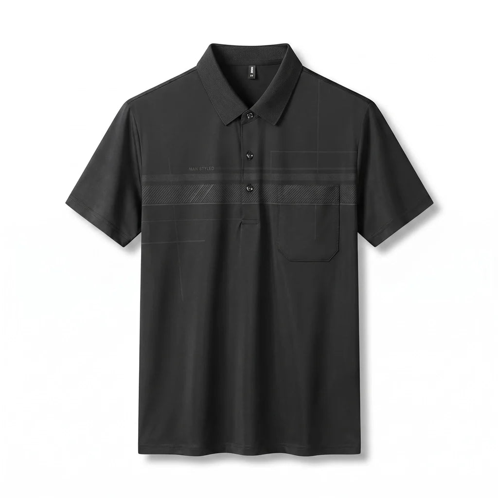 Michael Striped Polo Shirt