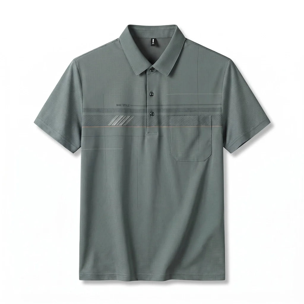 Michael Striped Polo Shirt