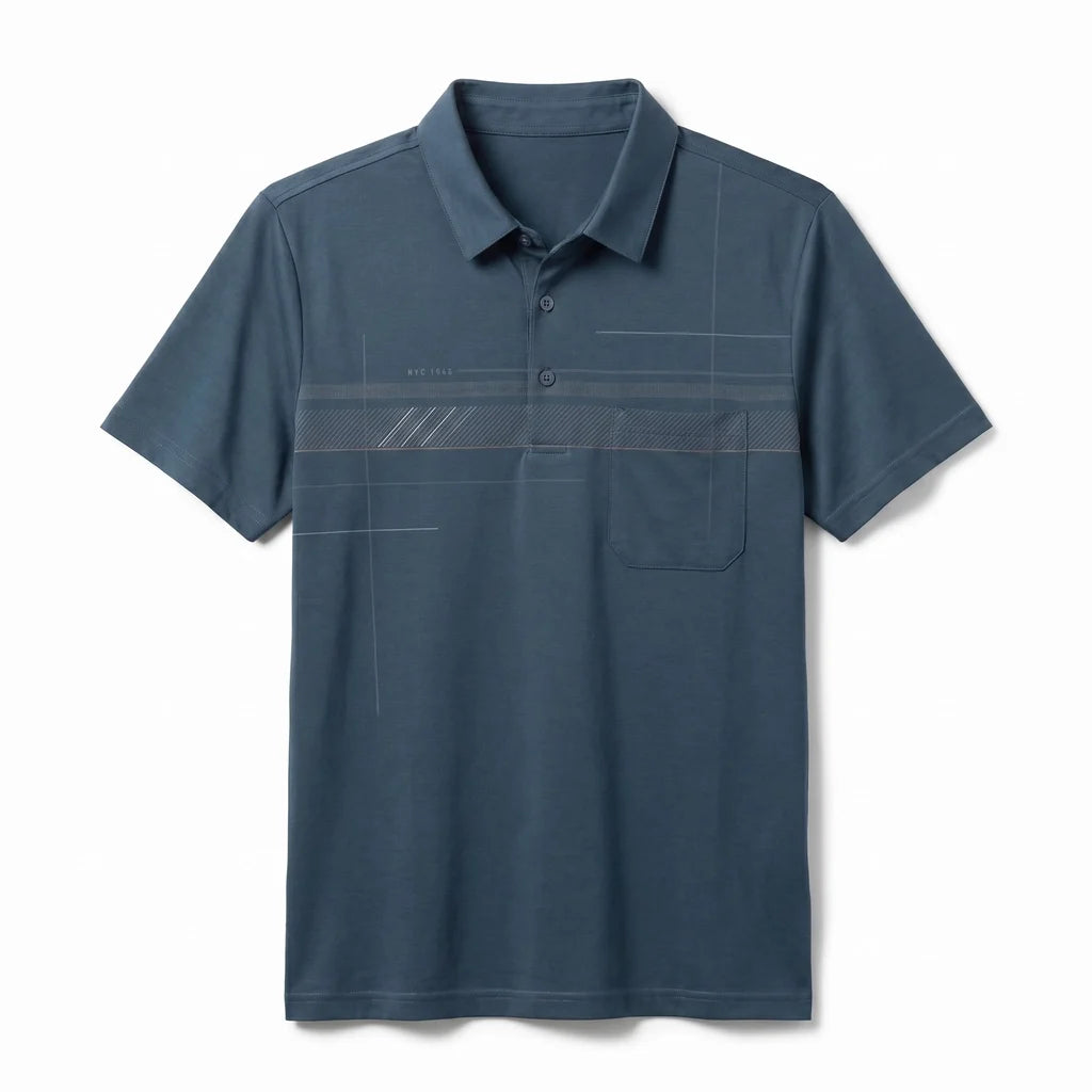 Michael Striped Polo Shirt