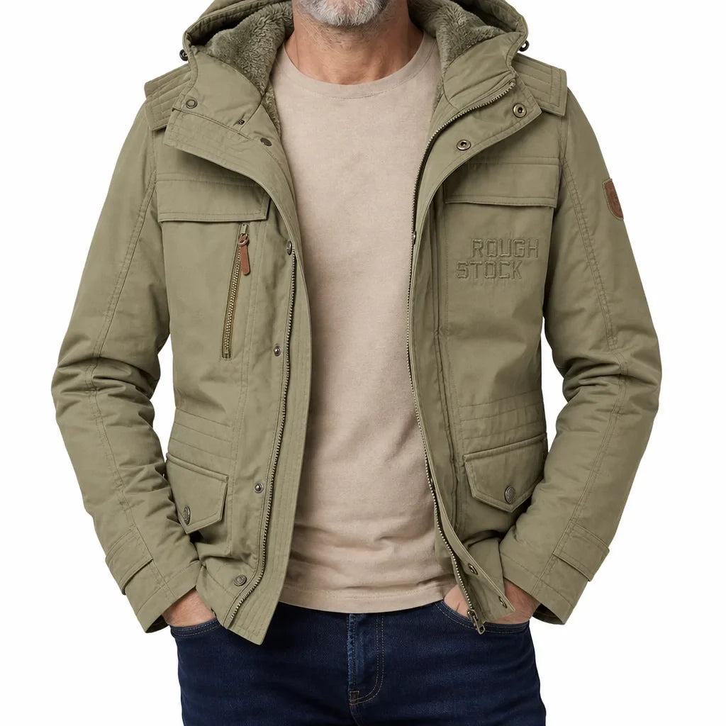 Milton | Mens Warm Winter Parka Jacket
