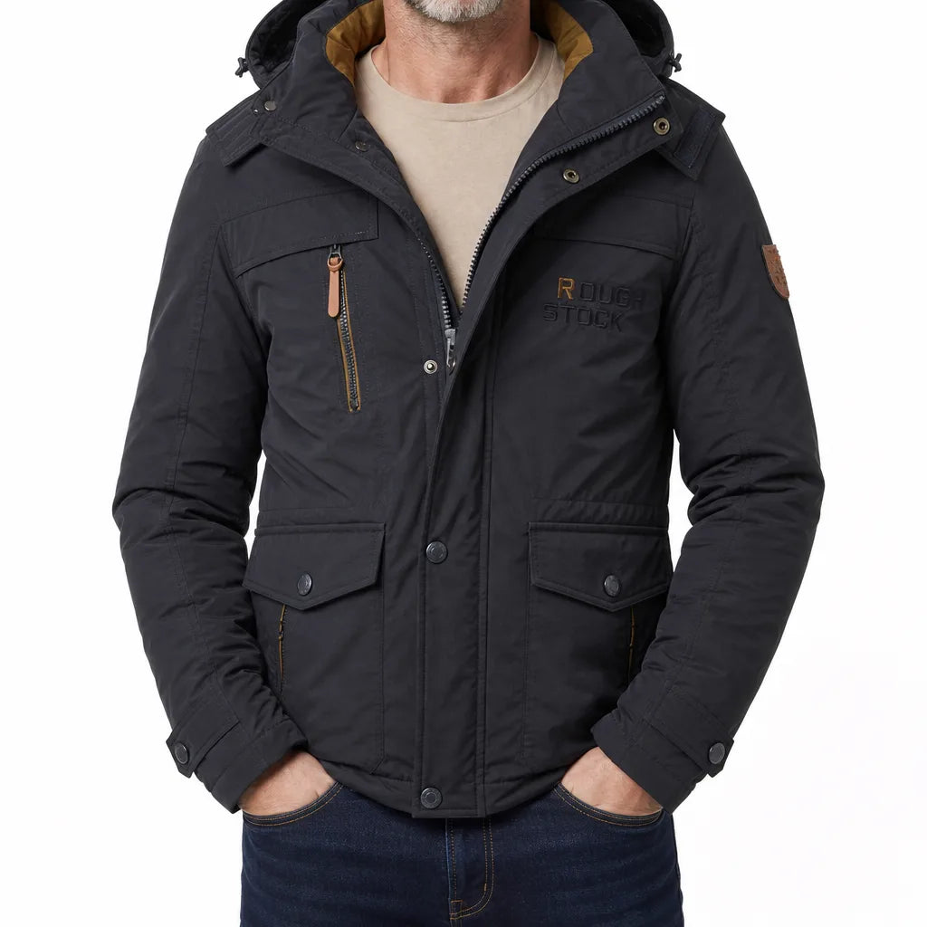 Milton | Mens Warm Winter Parka Jacket