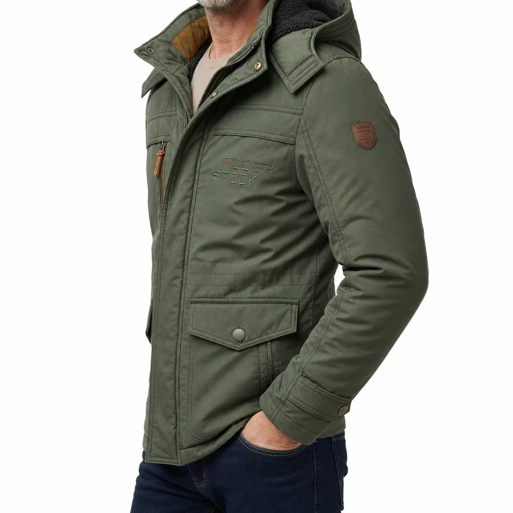 Milton | Mens Warm Winter Parka Jacket