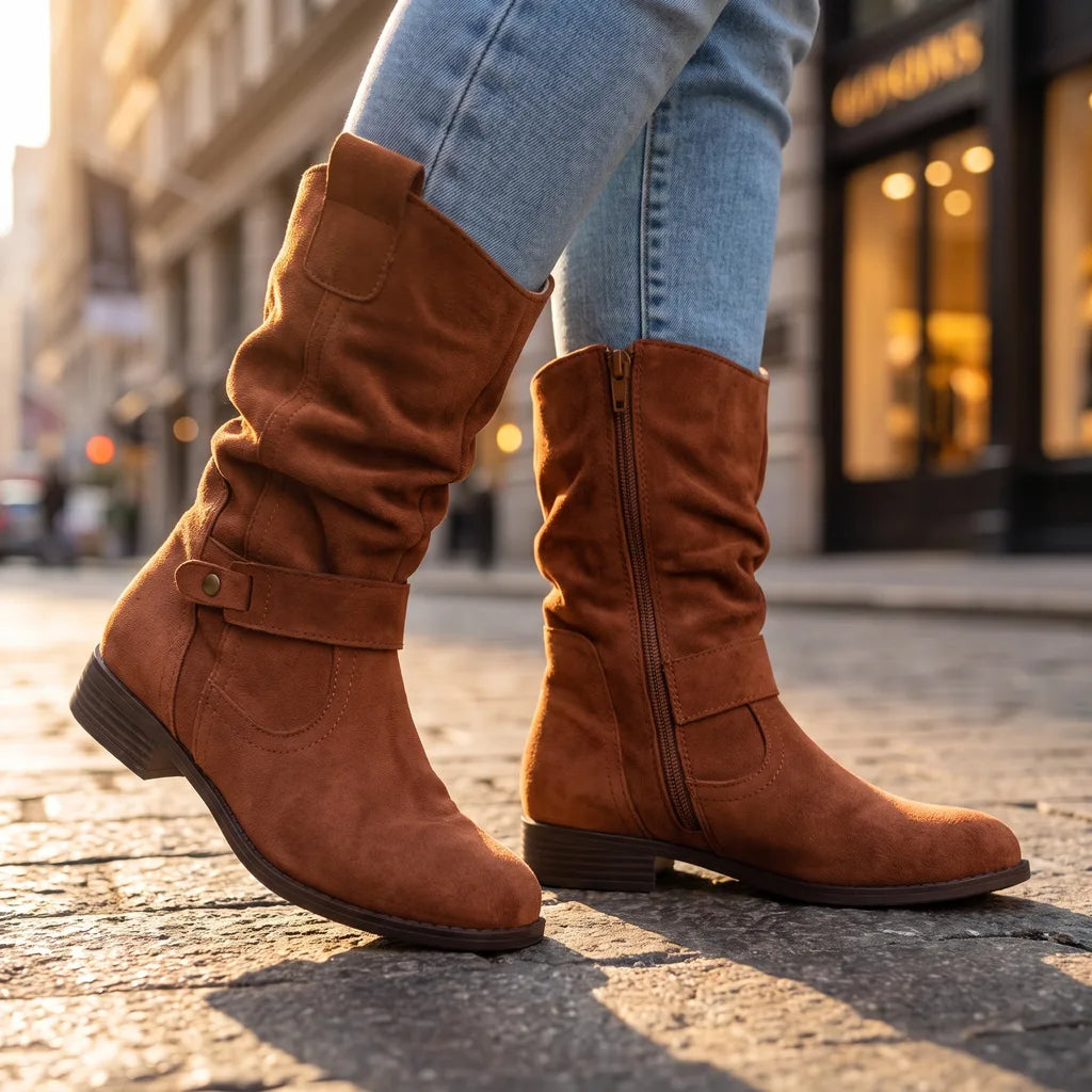 Mirabel | Womens Fall Western Ankle Booties