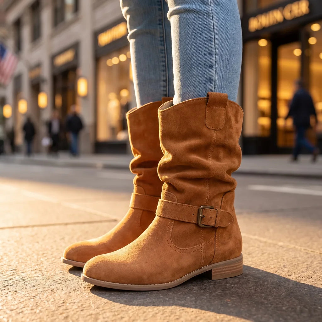 Mirabel | Womens Fall Western Ankle Booties