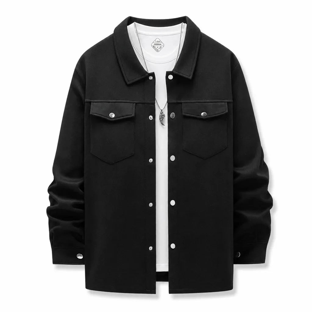 Moses Button-Front Jacket