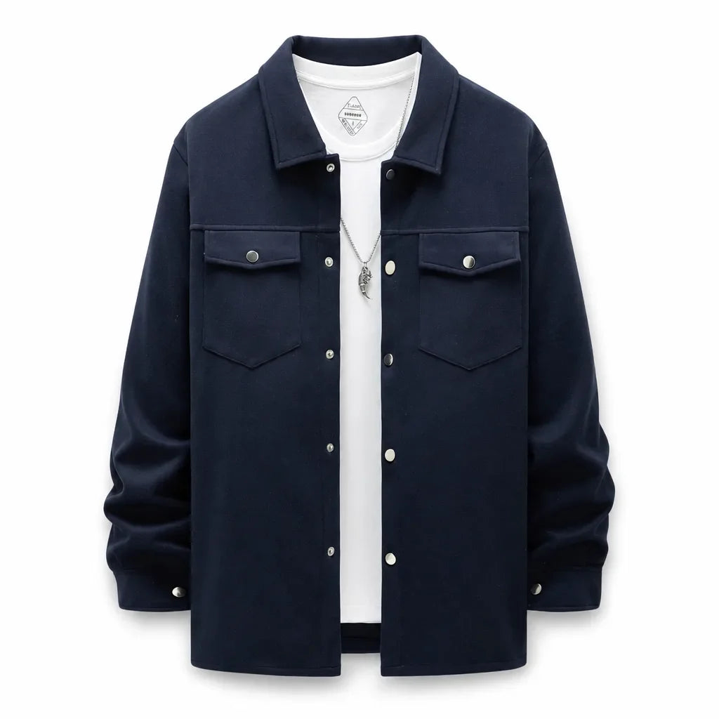 Moses Button-Front Jacket