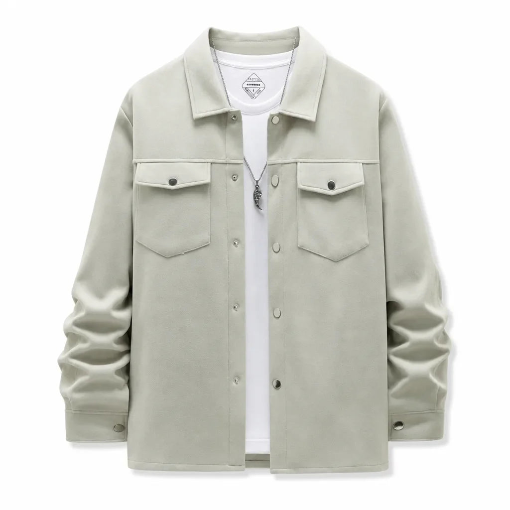 Moses Button-Front Jacket