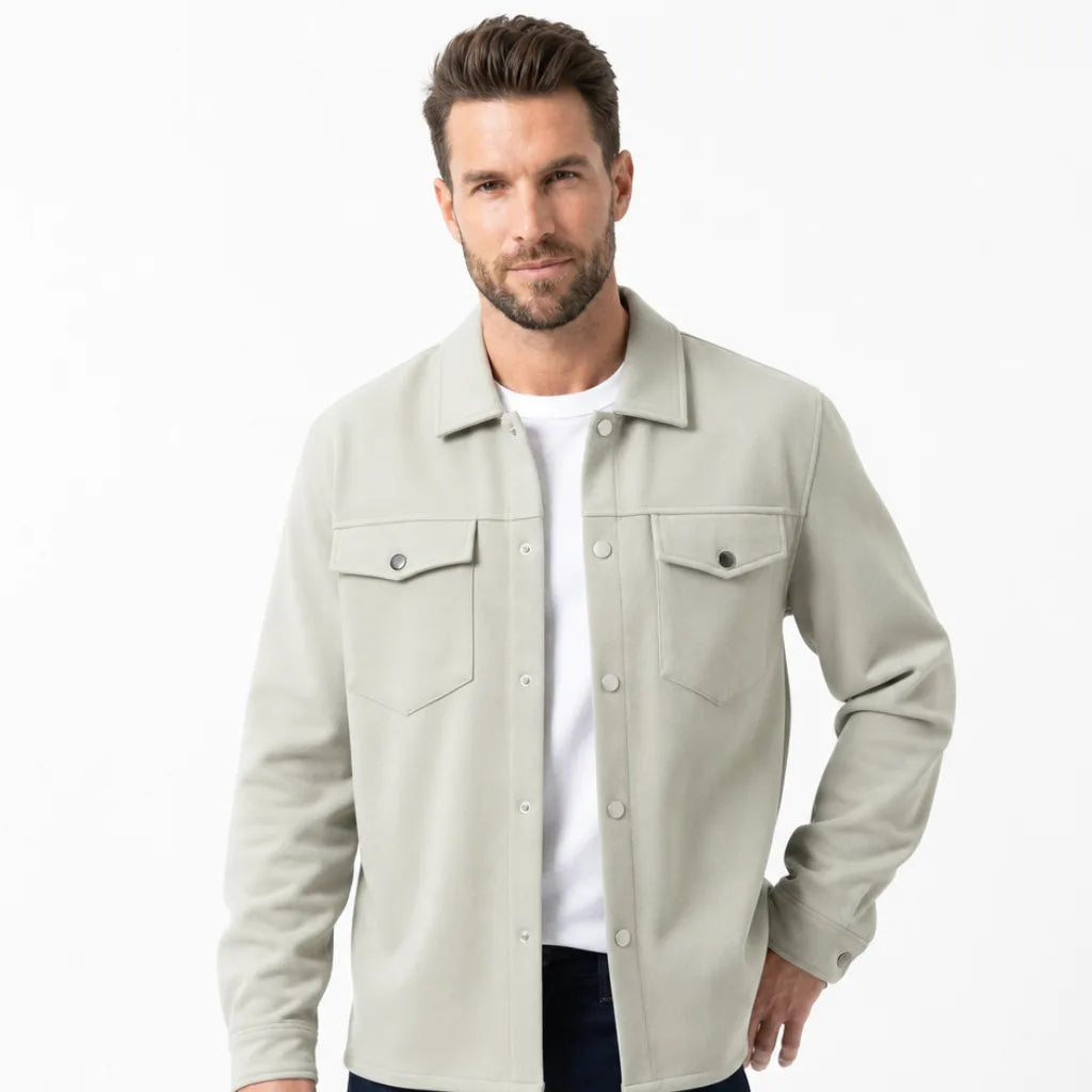 Moses Button-Front Jacket