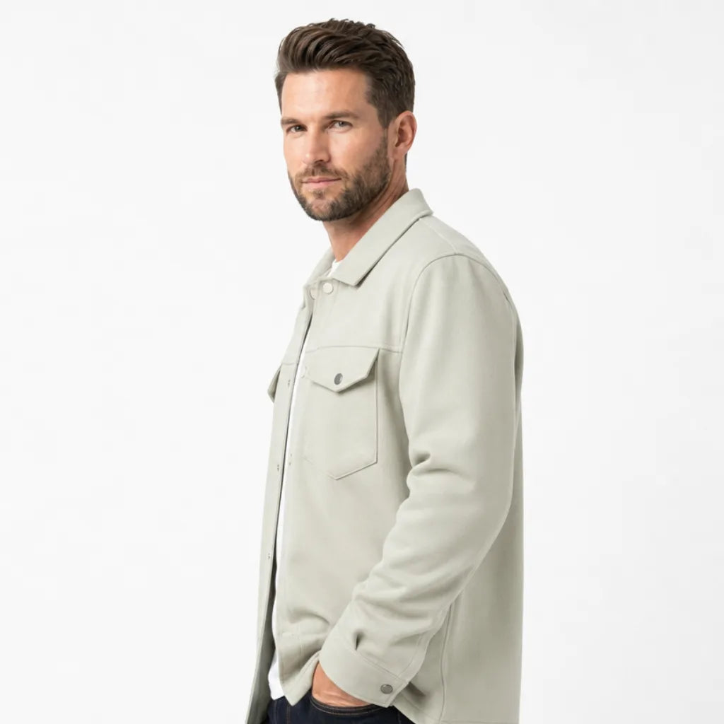 Moses Button-Front Jacket