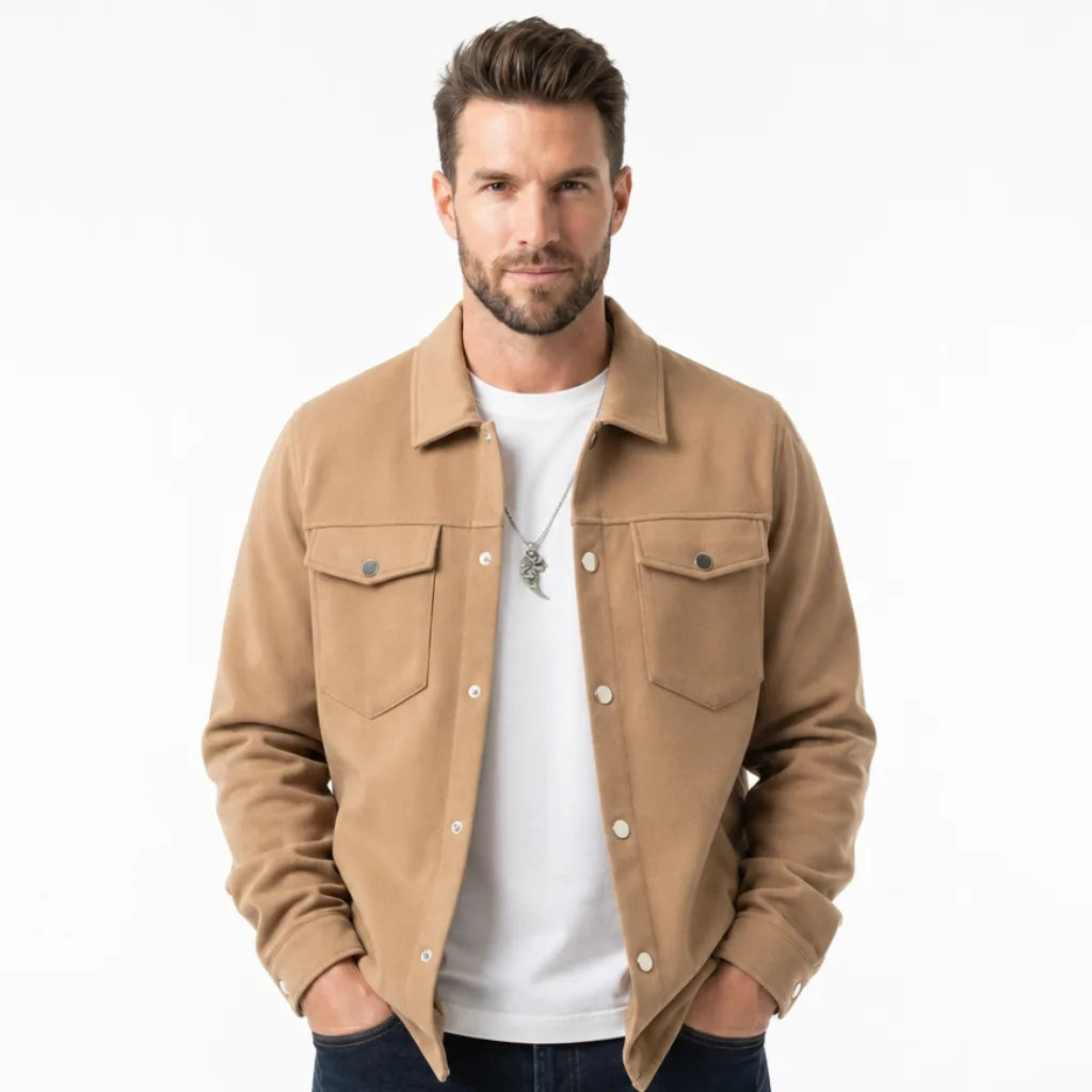 Moses Button-Front Jacket