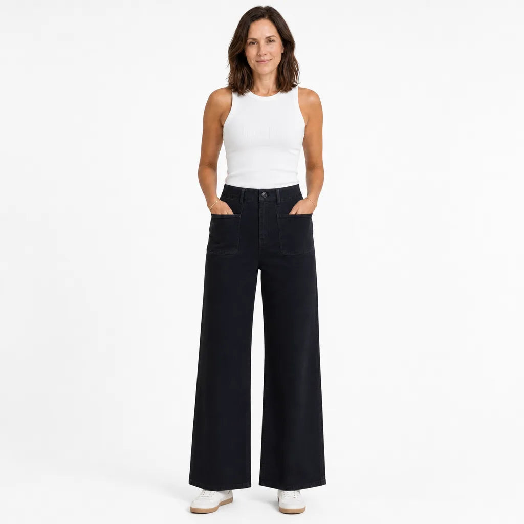Myah | Womens Baggy Wide Leg Jeans